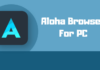 Aloha Browser for PC