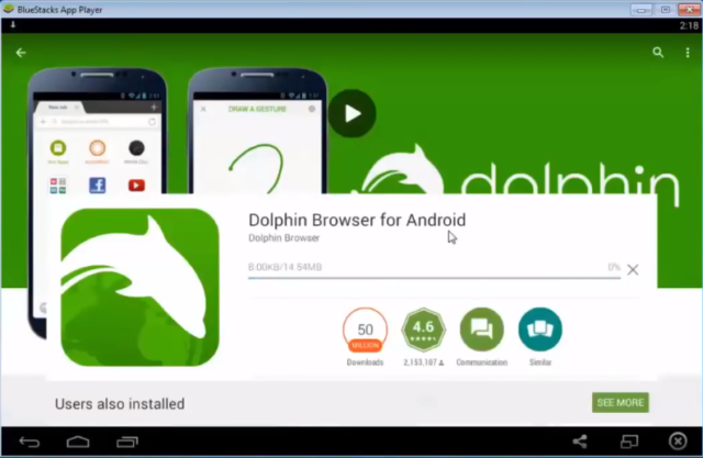 Dolphin Browser for PC