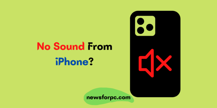 No Sound From iPhone